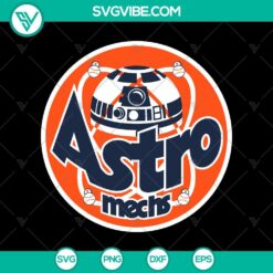 Baseball, Movies, Sports, SVG Files, Houston Astros R2D2 Star Wars SVG, R2D2 13