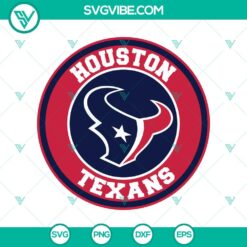 Football, Sports, SVG Files, Houston Texans Emblem SVG, Football Design SVG 1