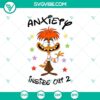 Disney, SVG Files, Inside Out 2 Anxiety Characters SVG PNG Inside Out 2  14