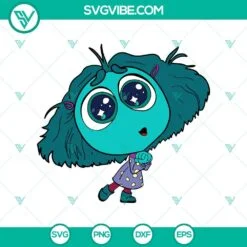 Disney, SVG Files, Inside Out 2 Faces SVG, Inside Out 2 SVG, Inside Out 2 SVG 4