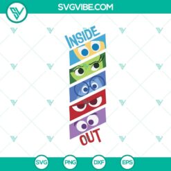 Disney, SVG Files, Anxiety SVG, Inside Out 2 Anxiety SVG PNG Inside Out 2  3