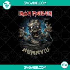 Iron Maiden Skeleton &amp; Mummy Heavy Metal Band PNG