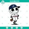 Baseball, Halloween, Sports, SVG Files, Arizona Diamondbacks Jack Skellington 13