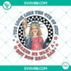 Jennifer Coolidge 4th of July quote PNG featuring a humorous Legally Blonde reference "Makes me want a hot dog real bad." Perfect for Independence Day designs.