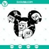 Disney, SVG Files, Mouse Ears Inside Out 2 SVG, Characters Inside Out 2 SVG Cut 13