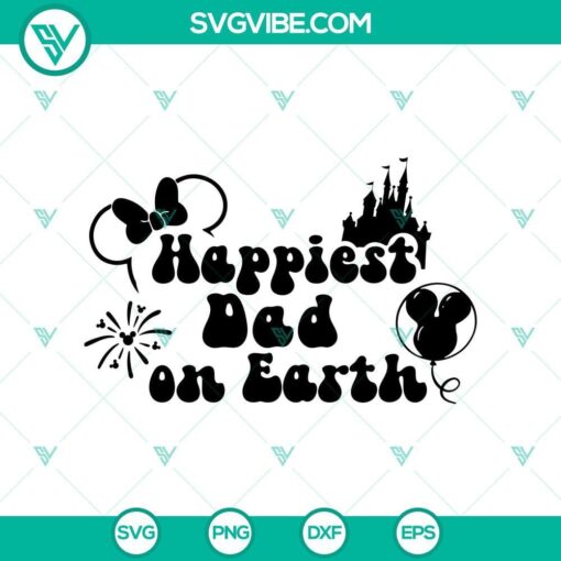 joyful disney dad svg happy father s day disney design mockup