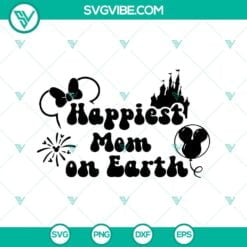 Disney, Family, Mom, Mothers Day, SVG Files, Joyful Disney Mom Svg, Disney 22