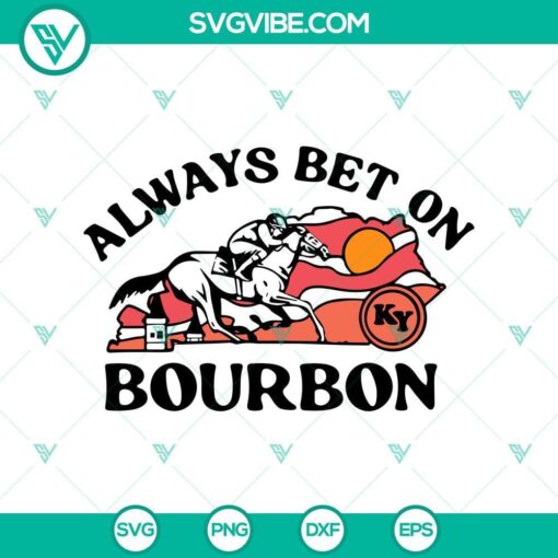 kentucky bourbon horse racing svg png mockup