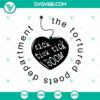 Taylor Swift SVG design featuring love bombs and tortured poets, perfect for fans of Taylor Swift's music and creative projects.