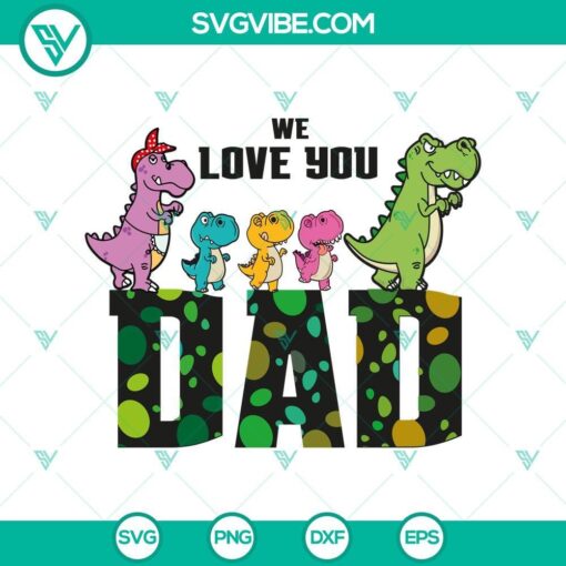 loving papasaurus t rex dad svg dinosaur father s day design mockup