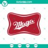 MAGA cut file design with Make America Great Again SVG & PNG formats for download.