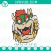 Mario vs Bowser video game villain embroidery pattern design for stitching.