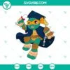 School, SVG Files, Ninja Turtles Grad Cap SVG, Teen Mutant Ninja SVG PNG for 14