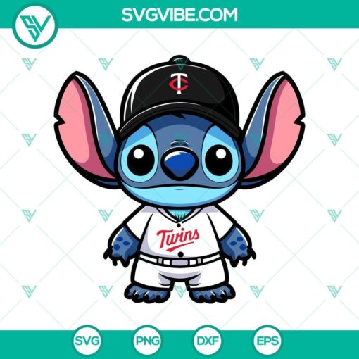 minnesota twins baseball stitch svg png dxf eps mockup