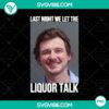Morgan Wallen in humorous chat with alcohol, PNG design for fans.
