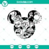 Mouse Ears Inside Out 2 SVG featuring characters from Inside Out 2 - optimized SVG cut files for digital use.