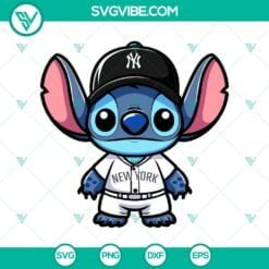 Baseball, Disney, Sports, SVG Files, New York Yankees Stitched Baseball SVG PNG 11