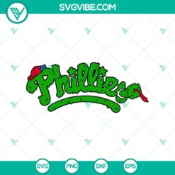 Baseball, Sports, SVG Files, Philadelphia Phillies Vector Graphics, Phanatic 2