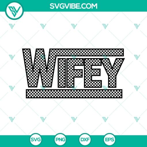 plaid wifey svg png files for wifey mockup