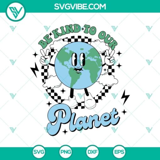 planet kindness svg earth day 2024 svg mockup