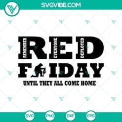 American, SVG Files, Veteran, RED Friday Support Troops SVG: Military, Veteran, 2