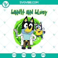 Disney, DOCTOR, Jobs, SVG Files, Bluey Muffin Alert Bad SVG, Bluey Muffin Mad 4