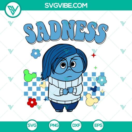 sadness svg inside out 2 sadness svg png mockup