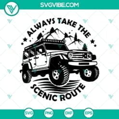 Camping, Hobby, SVG Files, Scenic Route Adventure 4x4 Off-Road Camping Travel 9