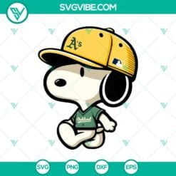 Baseball, Disney, Sports, SVG Files, Snoopy A's Baseball Vector Icons in SVG, 15