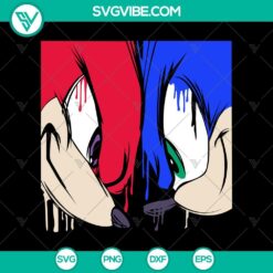 Game, SVG Files, Sonic & Knuckles SVG PNG Silhouette Clip Art Sonic The 1