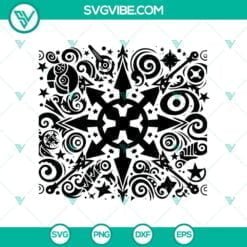 Movies, SVG Files, Star Wars Mandala & Zentangle Silhouette SVG Pack Star 7