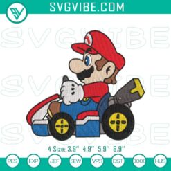 Embroidery Designs, Super Mario Bros Embroidery Pattern, Machine Embroidery 2