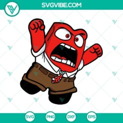 Disney, SVG Files, Fear SVG, Inside Out 2 Fear SVG PNG Inside Out 2  4