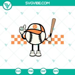 Baseball, Sports, SVG Files, In My Vols Era Svg, Tennessee Volunteers Baseball 3