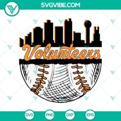 Baseball, Sports, SVG Files, Tennessee Volunteers Baseball SVG, Tennessee 18