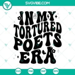 Musics, SVG Files, Tortured Poets Era SVG, The Poet's Anguish Division SVG   23