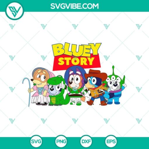 toy story bluey svg dxf eps png designs mockup