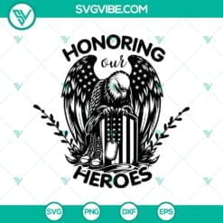 American, SVG Files, Veteran, Tribute to Heroes SVG, Eagle & US Flag SVG, 2