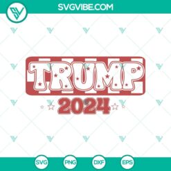 American, Donald Trump, SVG Files, Trump 2024 Design File, SVG & PNG of 15