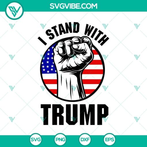 trump support svg trump vector png clipart silhouette mockup