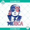 Trump-themed USA flag design in PNG format. Ideal for patriotic digital projects.