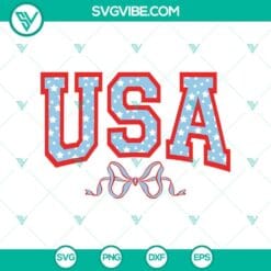 American, 4th Of July, SVG Files, US Flirty Ribbon SVG, 4th July Patriotic SVG 2