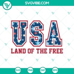 American, 4th Of July, SVG Files, US Land of Liberty SVG, 4th July Celebration 18