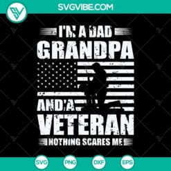 American, Dad, Family, Fathers Day, Grandpa, SVG Files, Veteran, Veteran Dad 2