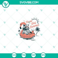 Seasons, Summer, SVG Files, Vintage Feral Girl Summer SVG PNG Files Feral Girl  11