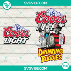 Jason Voorhees And Freddy Krueger Drink Buddies Coors Light