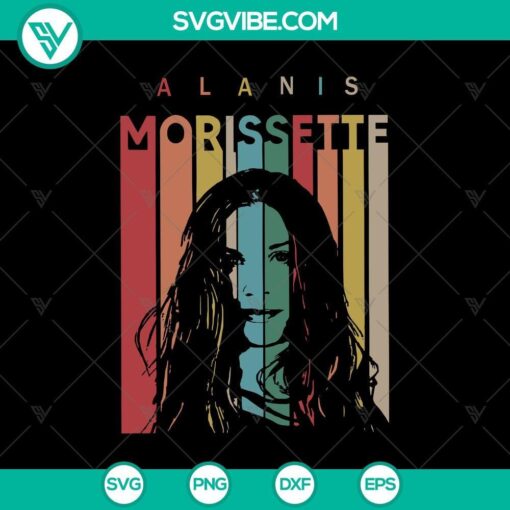 alanis morette vintage svg alanis morissette tour svg alanis morissette svg png mockup