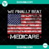 American, PNG Files, We Finally Beat Medicare PNG, Vintage American Flag PNG- 13