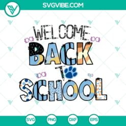 School svg, SVG Files, Trending, Trending SVG, Bluey Welcome Back To School SVG 2