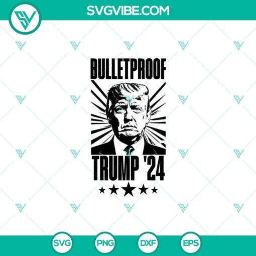 bullet proof trump svg png trump shooting svg trump 2024 svg mockup